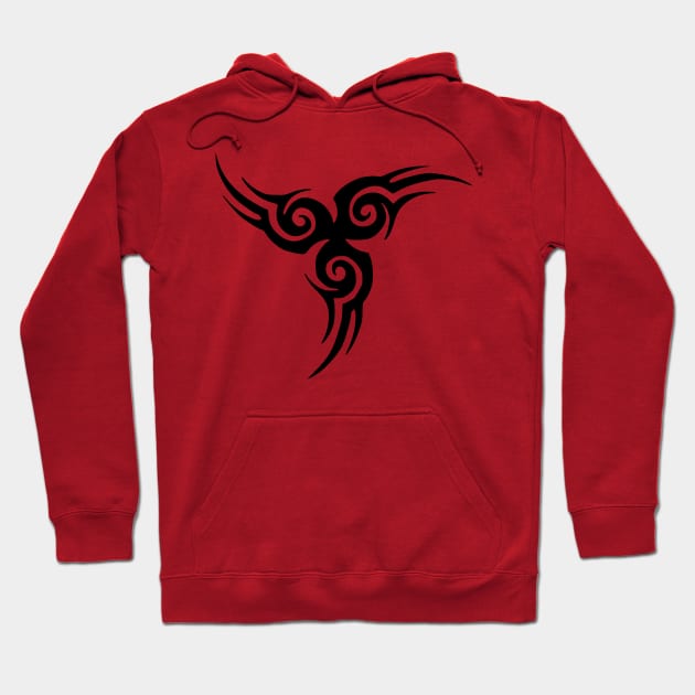 Tribal symbol Hoodie by D's Tee's